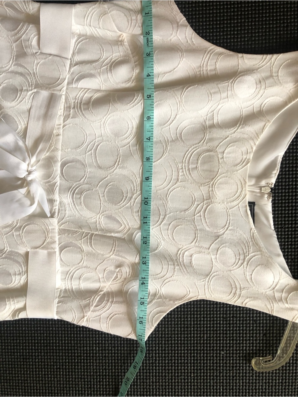 Jessica Howard White Sleeveless Tie-Waist Midi Dress - Picture 8 of 8